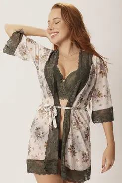 ROBE TULE ESTAMP
