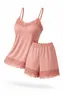 SHORTDOLL S/BJ EM LIGANETE E RENDA