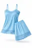 SHORTDOLL S/BJ EM LIGANETE E RENDA