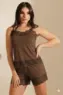 SHORTDOLL S/BJ EM LIGANETE E RENDA