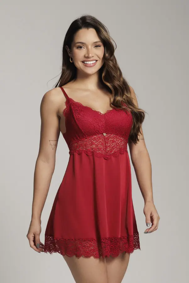 CAMISOLA TOP S/BJ RENDA E LIGANETE