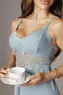 CAMISOLA TOP S/BJ RENDA E LIGANETE