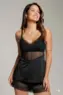 SHORTDOLL TOP S/BJ EM LIGANTE E RENDA