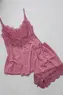 SHORTDOLL TOP S/BJ EM LIGANTE E RENDA