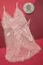 CAMISOLA S/BJ FENDA CT TULE CORAÇÃO/RENDA