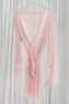 ROBE CURTO MANGA LONGA RENDA/TULE CORAÇÃO