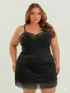 CAMISOLA S/ BJ PLUS SIZE EM LIGANETE