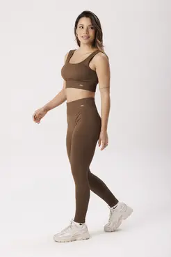 LEGGING FITNESS CANELADO PALA DUPLA