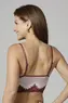 TOP S/BJ SEMI CROPPED RENDA BICOLOR