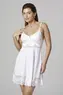 CAMISOLA S/BJ TOP RENDA BICOLOR E LIGANETE