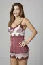 SHORTDOLL S/BJ TOP RENDA BICOLOR E LIGANETE