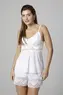 SHORTDOLL S/BJ TOP RENDA BICOLOR E LIGANETE