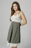 CAMISOLA AMAMENTAR BUSTO RENDA/LIGANETE