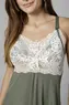 CAMISOLA AMAMENTAR BUSTO RENDA/LIGANETE