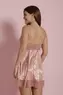 CAMISOLA CETIM CORAÇÃO E RENDA C/FIO