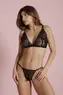 CONJ TOP S/BJ E FIO DUPLO RENDA/TULE