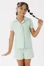PIJAMA AMERICANO INFANTIL SHORTDOLL EM SUEDE