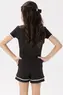 PIJAMA AMERICANO INFANTIL SHORTDOLL EM SUEDE