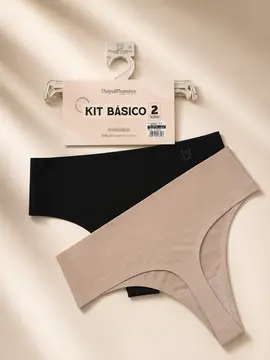 KIT 2 CALCINHA FIO PALA REFORÇADA NOMARK MICROF