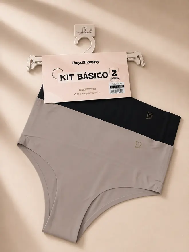 KIT 2 CALCINHA S/COSTURA PALA REFORÇA MICRO