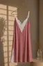 CAMISOLA VISCOCREPE DECOTE RENDA