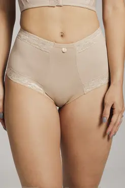 CALCINHA ALTA COM RENDA ESTREITA