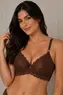 SUTIÃ PLUS SIZE BASE RENDA FORRADO CETINETE