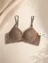 SUTIÃ PLUS SIZE BASE RENDA FORRADO CETINETE