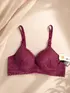 SUTIÃ PLUS SIZE BASE RENDA FORRADO CETINETE